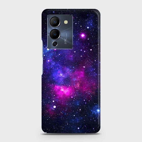 Infinix Note 12 G96 Cover - Dark Galaxy Stars Modern Printed Hard Case with Life Time Colors Guarantee