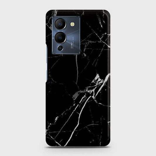 Infinix Note 12 G96 Cover - Black Modern Classic Marble Printed Hard Case with Life Time Colors Guarantee