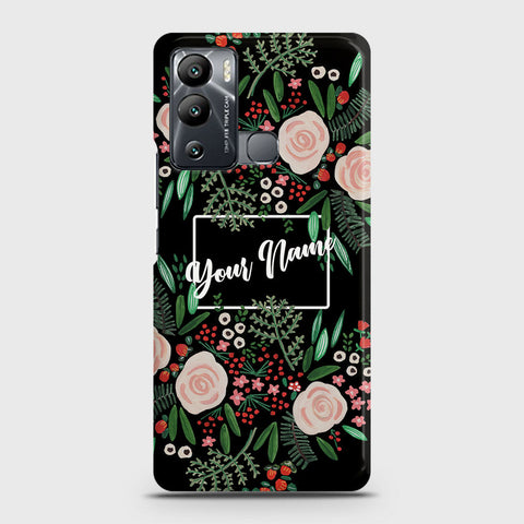 Infinix Hot 12i Cover - Floral Series - Matte Finish - Snap On Hard Case with LifeTime Colors Guarantee