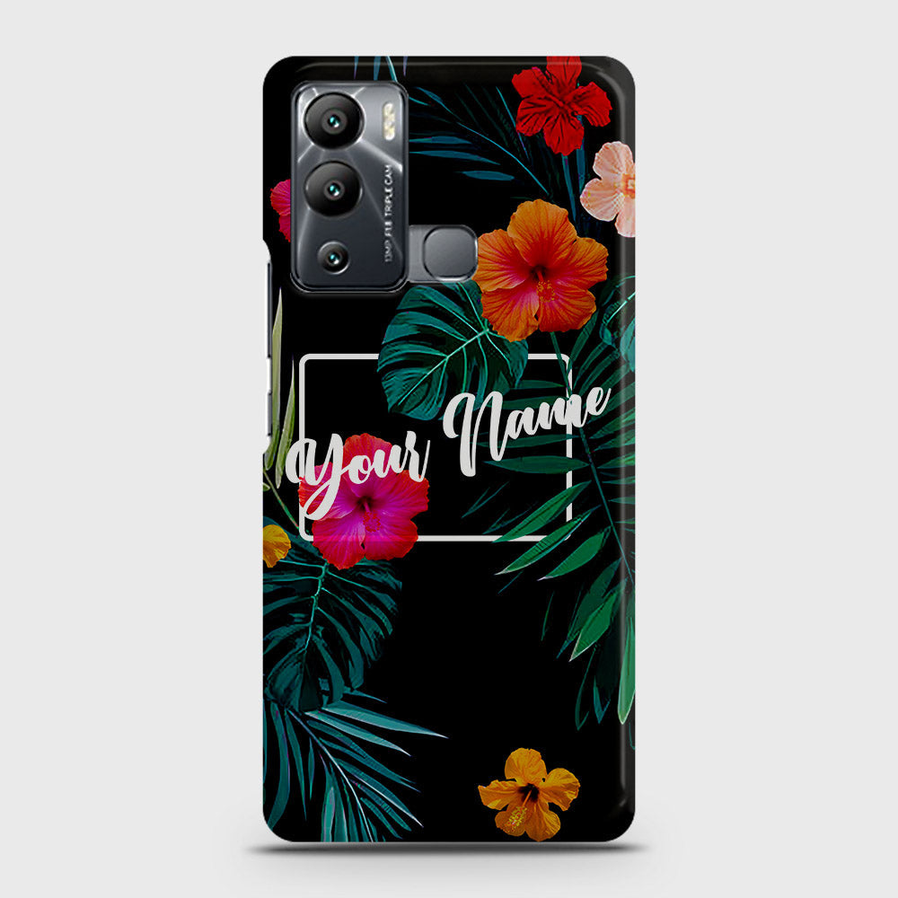 Infinix Hot 12i Cover - Floral Series - Matte Finish - Snap On Hard Case with LifeTime Colors Guarantee