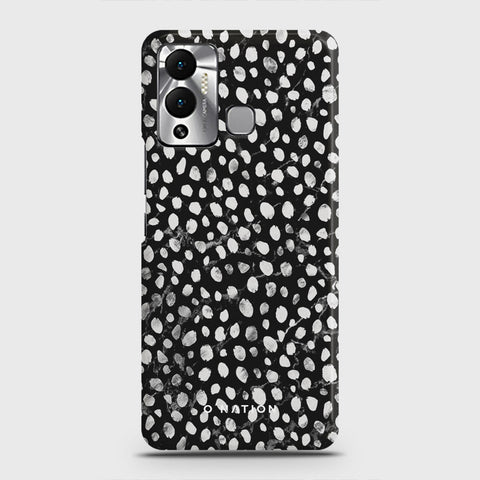 Infinix Hot 12 Play Cover - Bold Dots Series - Matte Finish - Snap On Hard Case with LifeTime Colors Guarantee
