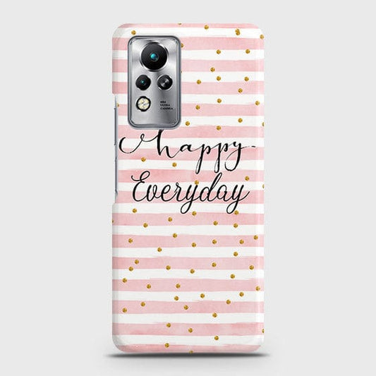 Infinix Note 11 Cover - Trendy Happy Everyday Printed Hard Case with Life Time Colors Guarantee