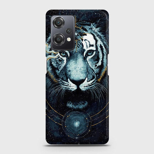 OnePlus Nord CE 2 Lite 5G  Cover - Vintage Galaxy Tiger Printed Hard Case with Life Time Colors Guarantee
