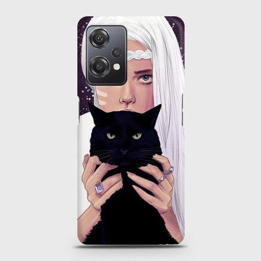 OnePlus Nord CE 2 Lite 5G  Cover - Trendy Wild Black Cat Printed Hard Case with Life Time Colors Guarantee