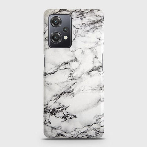 OnePlus Nord CE 2 Lite 5G  Cover - Matte Finish - Trendy White Floor Marble Printed Hard Case with Life Time Colors Guarantee