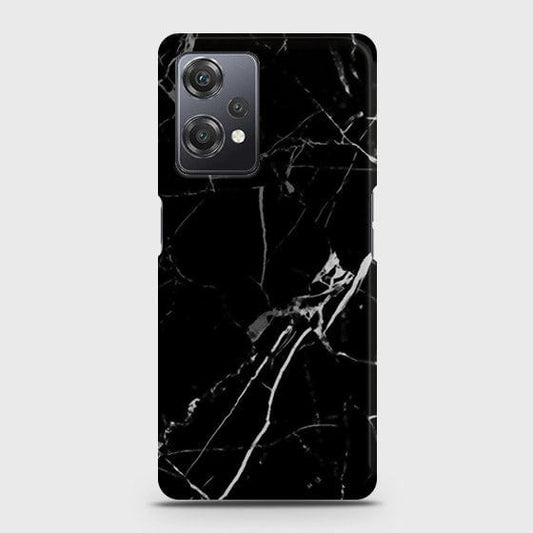 OnePlus Nord CE 2 Lite 5G  Cover - Black Modern Classic Marble Printed Hard Case with Life Time Colors Guarantee