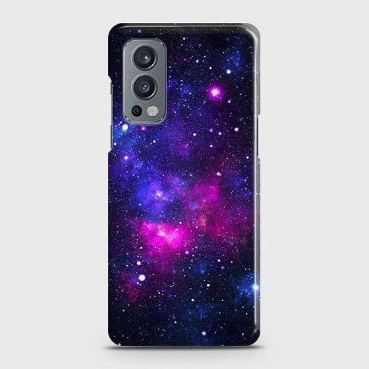 Oneplus Nord 2 Cover - Dark Galaxy Stars Modern Printed Hard Case with Life Time Colors Guarantee