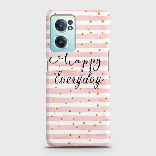 OnePlus Nord CE 2 5G Cover - Trendy Happy Everyday Printed Hard Case with Life Time Colors Guarantee