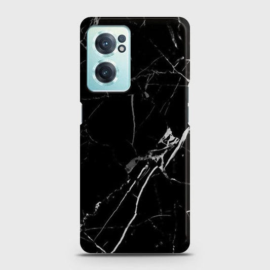OnePlus Nord CE 2 5G Cover - Black Modern Classic Marble Printed Hard Case with Life Time Colors Guarantee