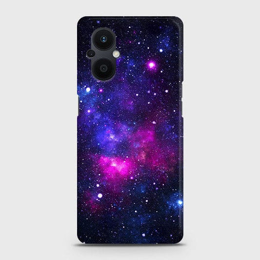 Oppo F21 Pro 5G Cover - Dark Galaxy Stars Modern Printed Hard Case with Life Time Colors Guarantee