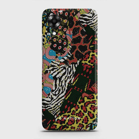 Oppo A17k Cover - Bold Dots Series - Matte Finish - Snap On Hard Case with LifeTime Colors Guarantee
