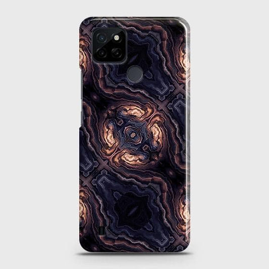 Realme C21Y Cover - Source of Creativity Trendy Printed Hard Case with Life Time Colors Guarantee