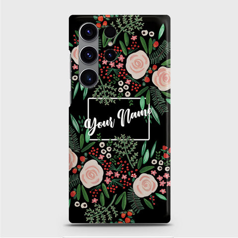 Samsung Galaxy S23 Ultra 5G Cover - Floral Series - Matte Finish - Snap On Hard Case with LifeTime Colors Guarantee