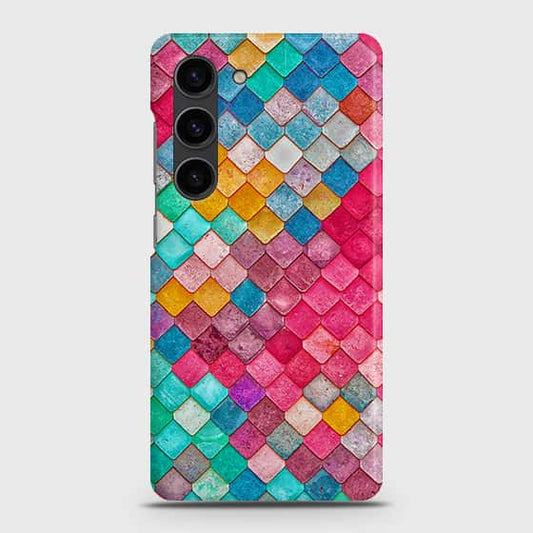 Samsung Galaxy S23 Plus 5G Cover - Chic Colorful Mermaid Printed Hard Case with Life Time Colors Guarantee