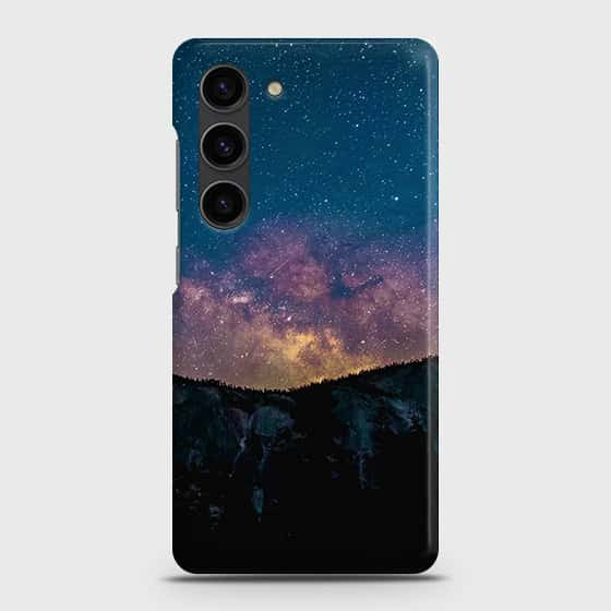 Samsung Galaxy S23 Plus 5G Cover - Embrace Dark Galaxy  Trendy Printed Hard Case with Life Time Colors Guarantee