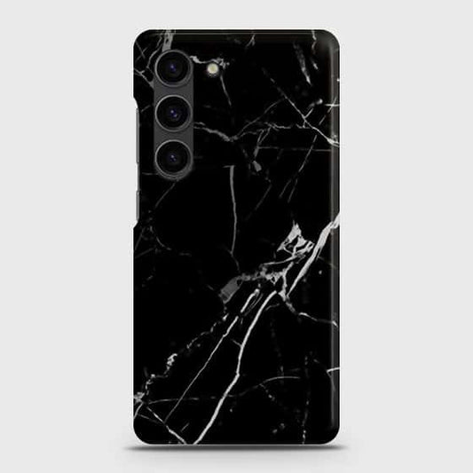 Samsung Galaxy S23 Plus 5G Cover - Black Modern Classic Marble Printed Hard Case with Life Time Colors Guarantee