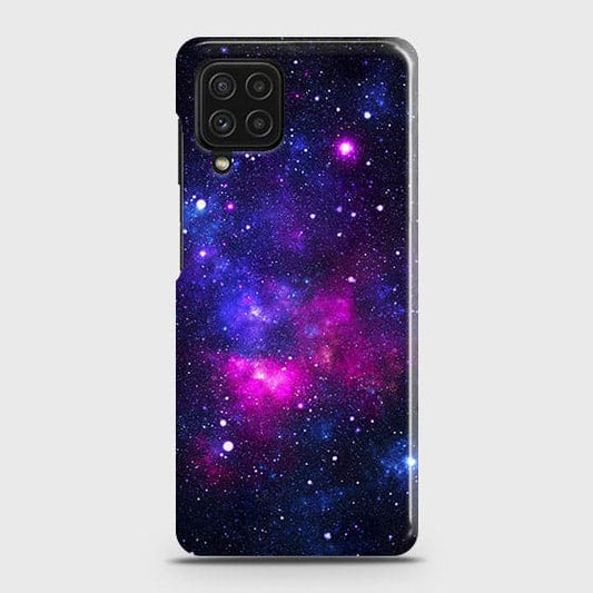 Samsung Galaxy M32 4G Cover - Dark Galaxy Stars Modern Printed Hard Case with Life Time Colors Guarantee