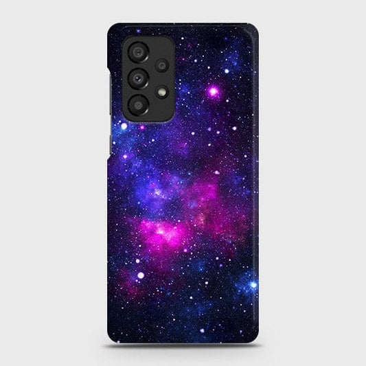 Samsung Galaxy A33 5G Cover - Dark Galaxy Stars Modern Printed Hard Case with Life Time Colors Guarantee