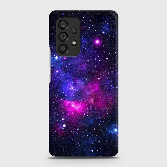 Samsung Galaxy A53 5G Cover - Dark Galaxy Stars Modern Printed Hard Case with Life Time Colors Guarantee