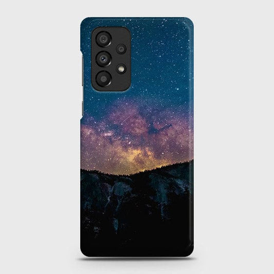 Samsung Galaxy A73 5G Cover - Matte Finish - Embrace Dark Galaxy  Trendy Printed Hard Case with Life Time Colors Guarantee