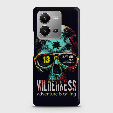 Vivo V25e Cover - Adventure Series - Matte Finish - Snap On Hard Case with LifeTime Colors Guarantee