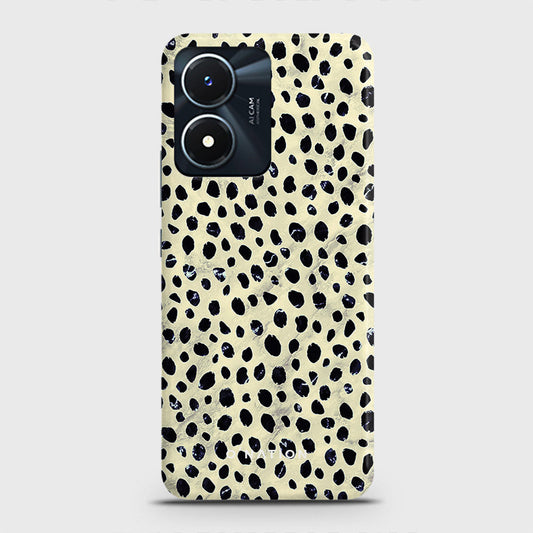 Vivo Y02s Cover - Bold Dots Series - Matte Finish - Snap On Hard Case with LifeTime Colors Guarantee