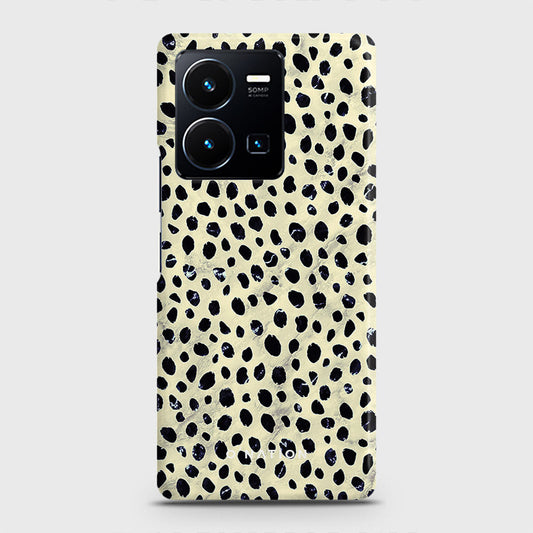 Vivo Y35 4G Cover - Bold Dots Series - Matte Finish - Snap On Hard Case with LifeTime Colors Guarantee