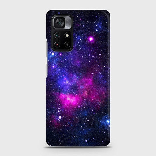 Xiaomi Poco M4 Pro 5G Cover - Dark Galaxy Stars Modern Printed Hard Case with Life Time Colors Guarantee