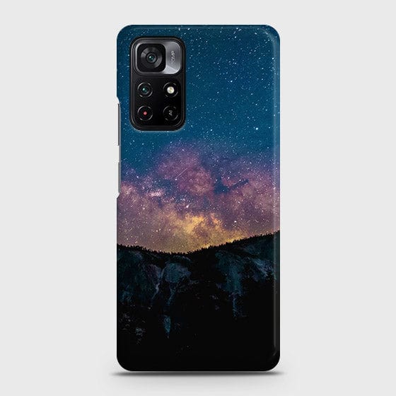 Xiaomi Poco M4 Pro 5G Cover - Matte Finish - Embrace Dark Galaxy  Trendy Printed Hard Case with Life Time Colors Guarantee