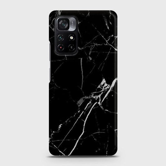 Xiaomi Poco M4 Pro 5G Cover - Black Modern Classic Marble Printed Hard Case with Life Time Colors Guarantee