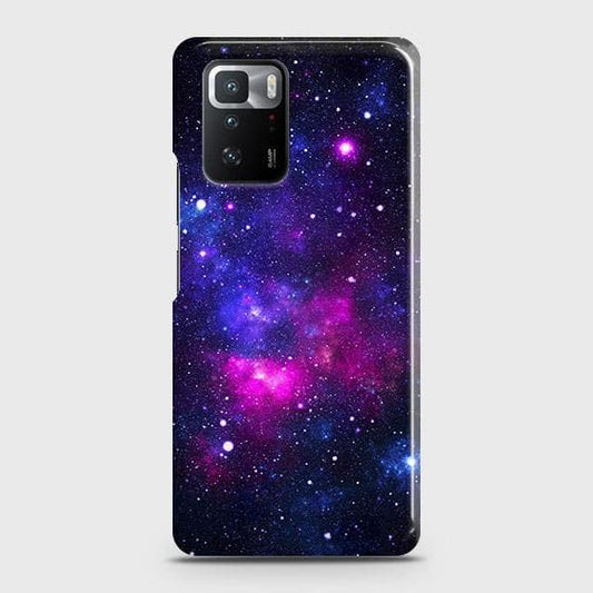 Xiaomi Poco X3 GT Cover - Dark Galaxy Stars Modern Printed Hard Case with Life Time Colors Guarantee