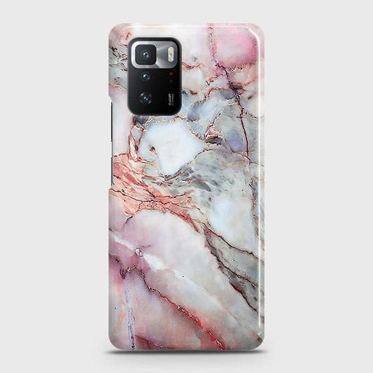 Xiaomi Poco X3 GT Cover - Violet Sky Marble Trendy Printed Hard Case with Life Time Colors Guarantee