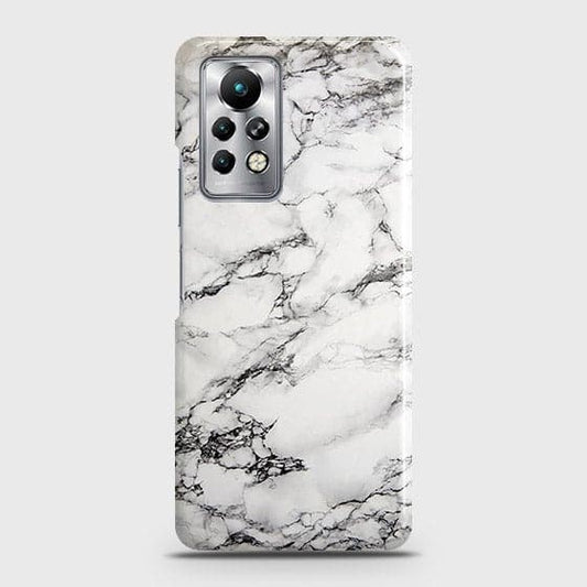 Infinix Note 11 Pro Cover - Matte Finish - Trendy White Floor Marble Printed Hard Case with Life Time Colors Guarantee b(47)