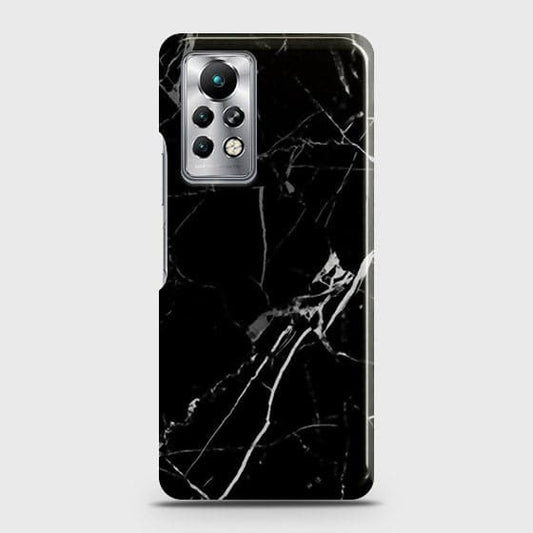 Infinix Note 11 Pro Cover - Black Modern Classic Marble Printed Hard Case with Life Time Colors Guarantee