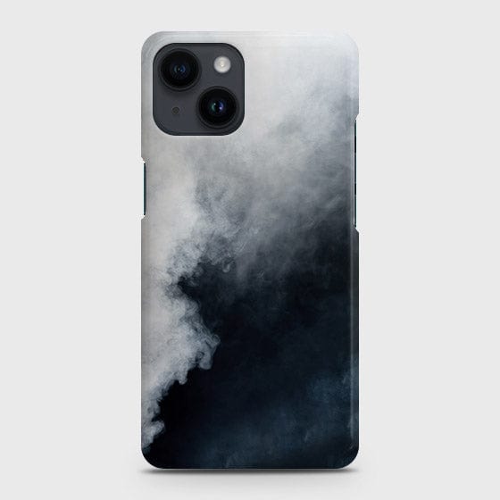 iPhone 14 Plus Cover - Matte Finish - Trendy White Floor Marble Printed Hard Case with Life Time Colors Guarantee