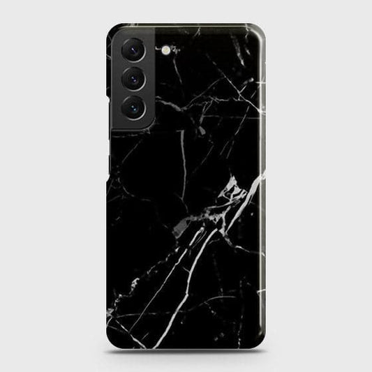 Samsung Galaxy S22 Plus 5G Cover - Black Modern Classic Marble Printed Hard Case with Life Time Colors Guarantee