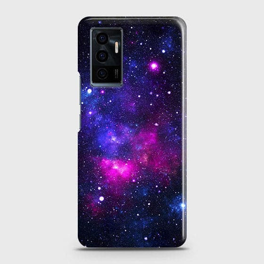 Vivo V23e Cover - Dark Galaxy Stars Modern Printed Hard Case with Life Time Colors Guarantee