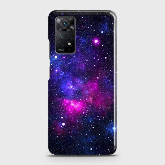 Xiaomi Redmi Note 11 Pro 5G Cover - Dark Galaxy Stars Modern Printed Hard Case with Life Time Colors Guarantee