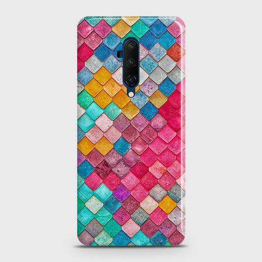 OnePlus 7 Pro Cover - Chic Colorful Mermaid Printed Hard Case with Life Time Colors Guarantee