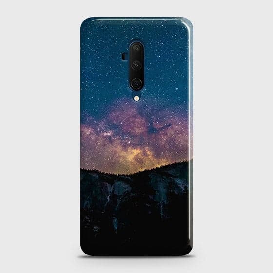 OnePlus 7T Pro Cover - Matte Finish - Embrace Dark Galaxy  Trendy Printed Hard Case with Life Time Colors Guarantee