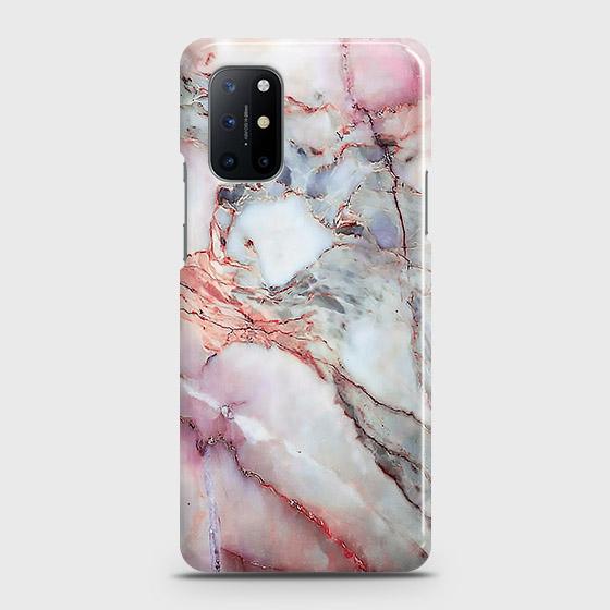 OnePlus 8T Cover - Violet Sky Marble Trendy Printed Hard Case with Life Time Colors Guarantee