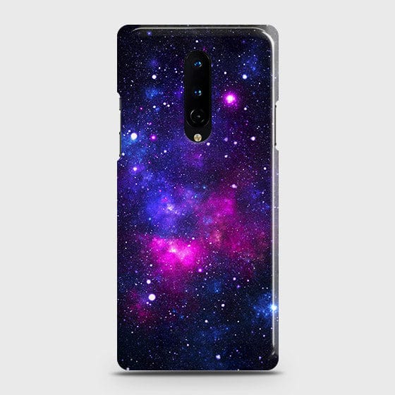 OnePlus 8 5G - Dark Galaxy Stars Modern Printed Hard Case with Life Time Colors Guarantee