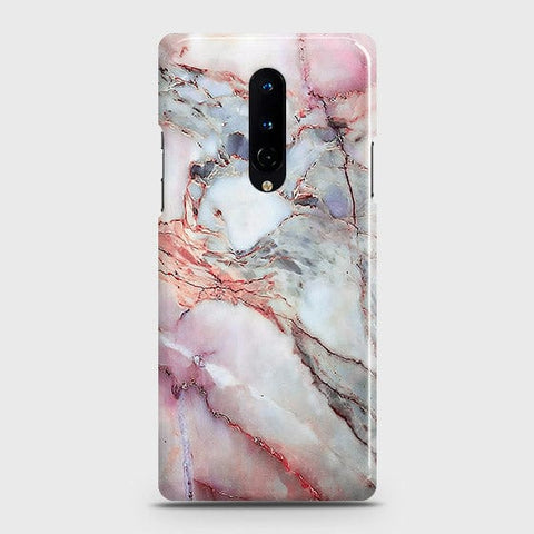OnePlus 8 5G - Violet Sky Marble Trendy Printed Hard Case with Life Time Colors Guarantee