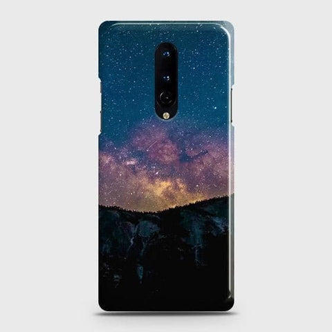 OnePlus 8 4G Cover - Matte Finish - Embrace Dark Galaxy  Trendy Printed Hard Case with Life Time Colors Guarantee