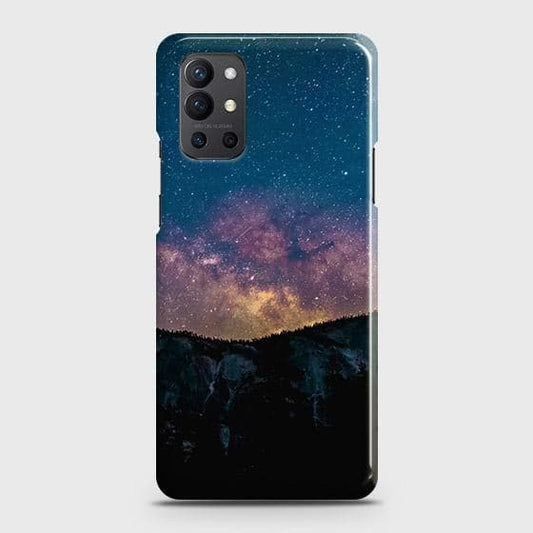OnePlus 9R Cover - Matte Finish - Embrace Dark Galaxy  Trendy Printed Hard Case with Life Time Colors Guarantee