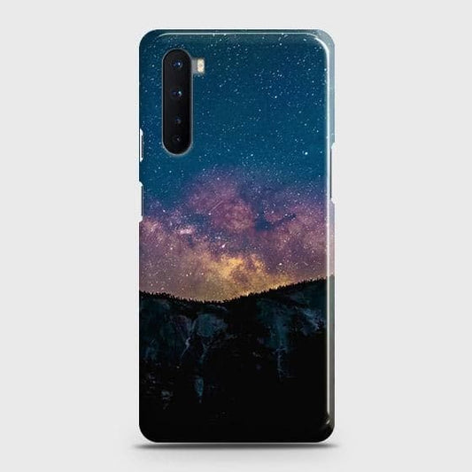 OnePlus Nord Cover - Matte Finish - Embrace Dark Galaxy  Trendy Printed Hard Case with Life Time Colors Guarantee