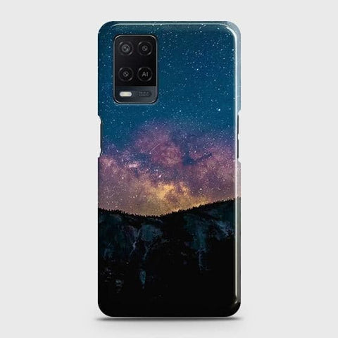 Oppo A54 4G Cover - Matte Finish - Embrace Dark Galaxy  Trendy Printed Hard Case with Life Time Colors Guarantee