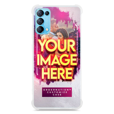 Oppo Reno 5 4G Cover - Customized Case Series - Upload Your Photo - Multiple Case Types Available