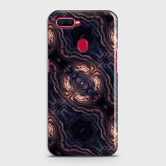 Oppo A7 Cover - Source of Creativity Trendy Printed Hard Case with Life Time Colors Guarantee