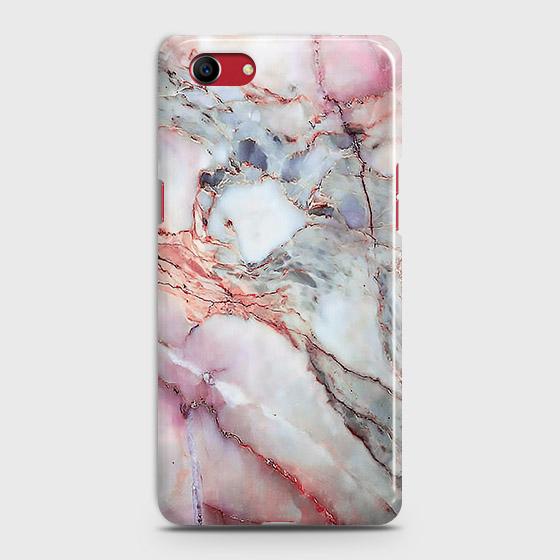 Oppo A1kCover - Violet Sky Marble Trendy Printed Hard Case with Life Time Colors Guarantee